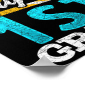 小学生100日目ギフト100学校の日 ポスター (角)