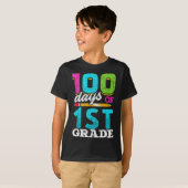 小学生100日目ギフト100学校の日 Tシャツ (正面フル)