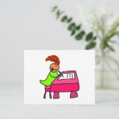 小学生 ポストカード (スタンド正面)