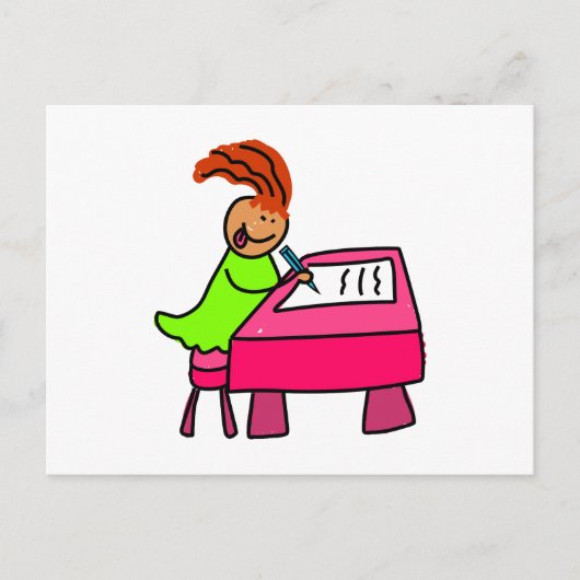 小学生 ポストカード (正面)