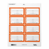 小学生/就学前の子フィールド旅行ラベル ラベル (フルシート)