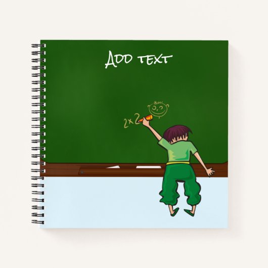 小学生 黒板 ノートブック (正面)