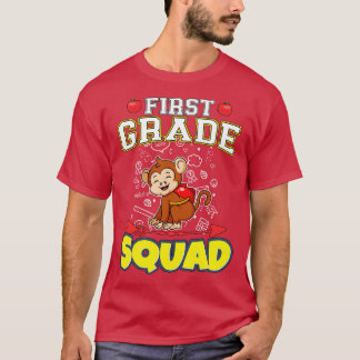 小学1年生おもしろい分小学校 Tシャツ