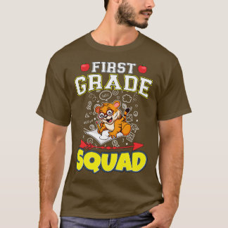 小学1年生おもしろい分小学校 Tシャツ