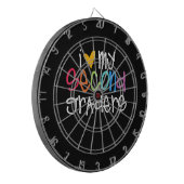 小学2年生が大好きな2年生の先生シャツ ダーツボード (正面左)