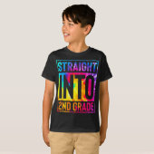 小学2年生の女の子に戻る学校の1日目 Tシャツ (正面フル)