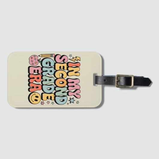 小学2年生の時代に戻ってきたわ！ ラゲッジタグ (正面横)