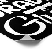 小学2年生シャツ小学校卒業 ポスター (角)