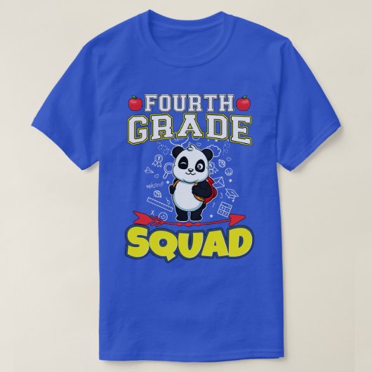 小学4年おもしろい分小学校 Tシャツ (デザイン正面)