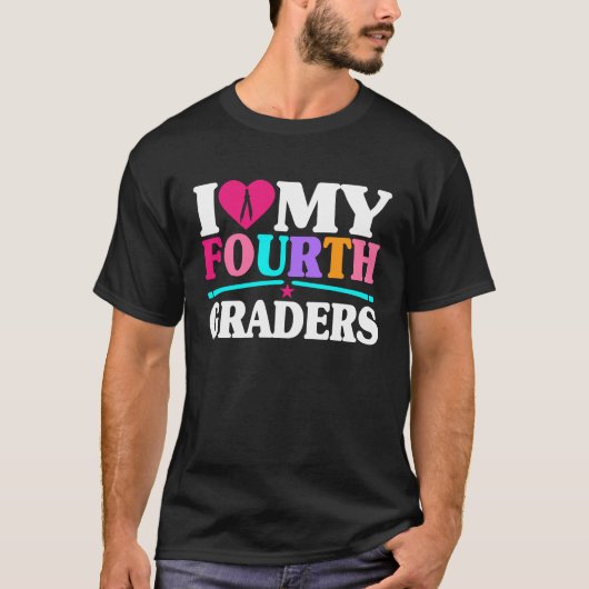小学4年生のハートが大好き Tシャツ (正面)