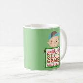 小学6年生が可愛来いおもしろい コーヒーマグカップ (正面右)