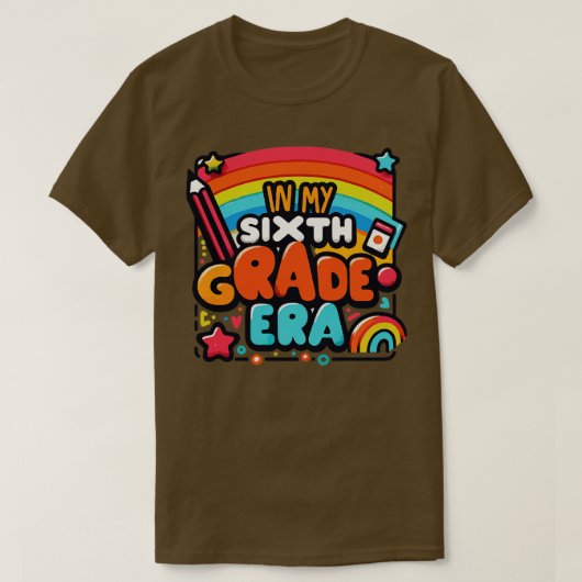 小学6年生の時に Tシャツ (デザイン正面)
