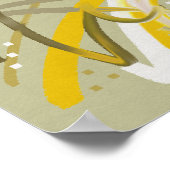 小宇宙用抽象芸術ポスター ポスター (角)