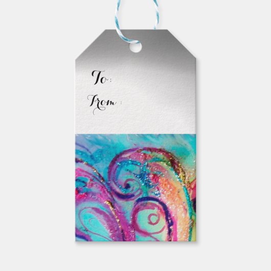 小小妖精や小人 ギフトタグ (正面)