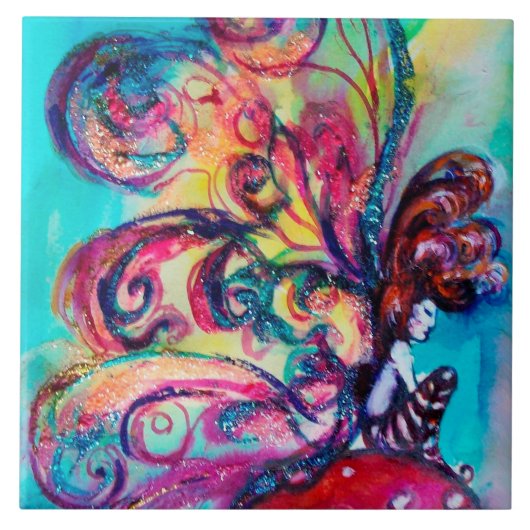 小小妖精や小人 タイル (正面)