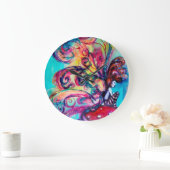 小小妖精や小人 ラージ壁時計 (ホーム)