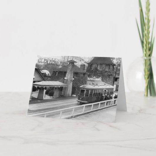 小屋のジョンの市街電車、30年代 カード (正面)