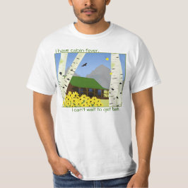 小屋の熱のTシャツ Tシャツ