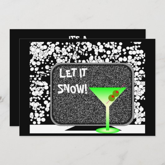 小屋の熱 招待状 (正面/裏面)