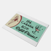 小屋の男の子 ドアマット (アングル)