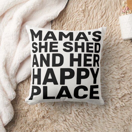 小屋ママ枕 クッション (ブランケット)