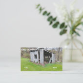 小屋解体サービス 名刺 (スタンド正面)