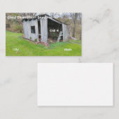 小屋解体サービス 名刺 (正面/裏面)