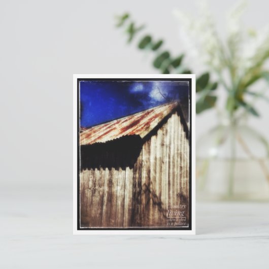 小屋 ポストカード (スタンド正面)