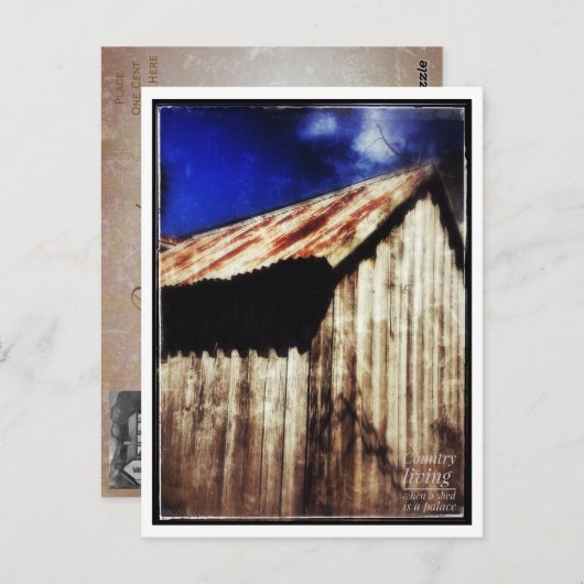 小屋 ポストカード (正面/裏面)