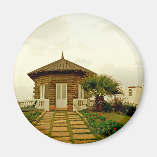 小屋 マグネット (正面)