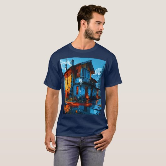 小屋 Tシャツ (正面フル)