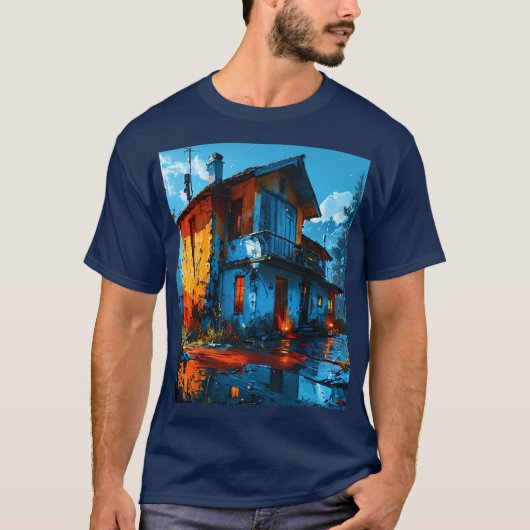小屋 Tシャツ (正面)
