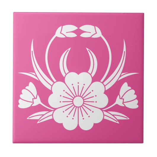 小山蟹桜 タイル (正面)