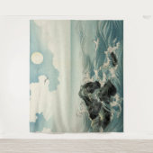 小島素晴らし波タ日本のペストリー タペストリー (正面)