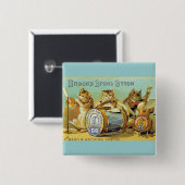 小川のスプールの綿 缶バッジ (正面&裏面)