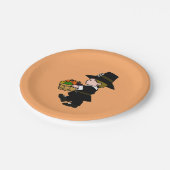 小巡礼少年感謝祭 ペーパープレート (アングル)