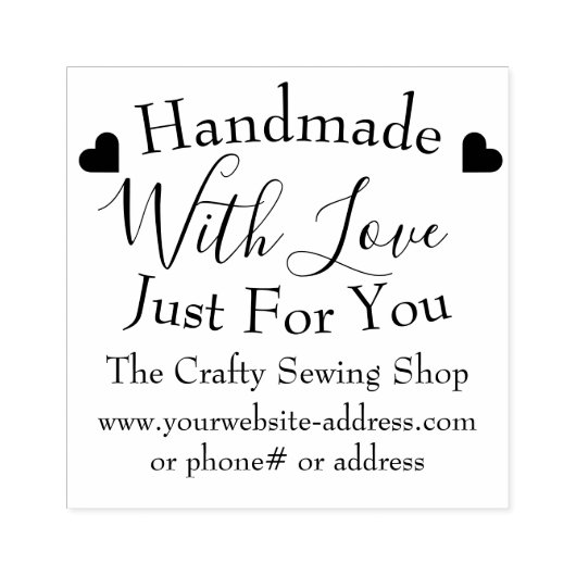 小工芸品を愛して手作り ラバースタンプ (インプリント)