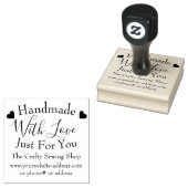 小工芸品を愛して手作り ラバースタンプ (押印)