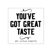 小得商素晴らし名を好む ラバースタンプ (インプリント)