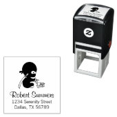 小忍者折り紙スターアドレス4 セルフインキングスタンプ (インサイチュ)