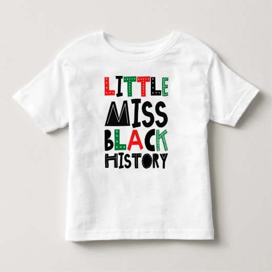 小恋しく思黒歴史月間 トドラーTシャツ (正面)