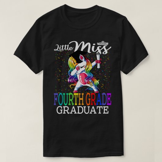 小恋しく思4年生ユニコーン Tシャツ (デザイン正面)