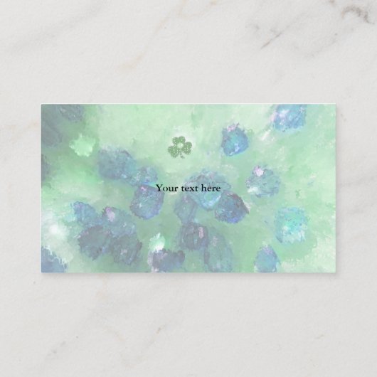 小惑星とシャムロック 名刺 (裏面)