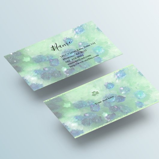 小惑星とシャムロック 名刺