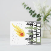 小惑星はがき信じが欲しい ポストカード (スタンド正面)