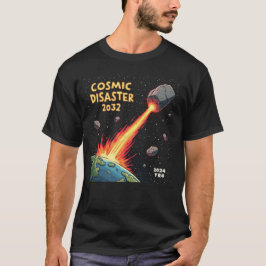 小惑星インパクト宇宙災害2032 Tシャツ