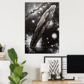 小惑星オウムア ポスター (ホームオフィス)