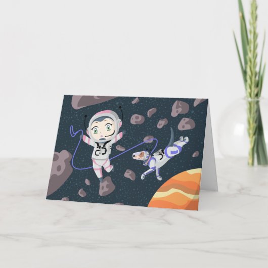 小惑星ガール カード (正面)