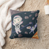 小惑星ガール クッション (ブランケット)