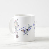 小惑星ガール コーヒーマグカップ (正面左)